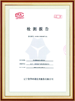 次氯酸钠发生器进水检测报告